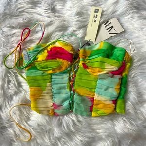 Zara corset top - Multicolored